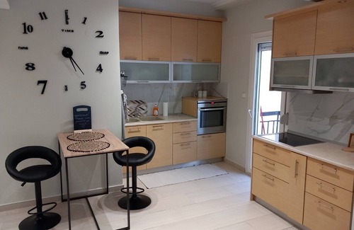 Kalamaria Apartment | Cozy apartment in Kalamaria close to the beach(Pet friendly!)