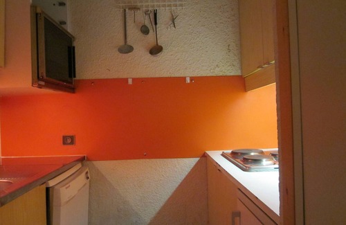 Plagne Villages Apartment | Cozy apartment in Plagne Village with direct access to slopes, south-facing terrace, pets allowed