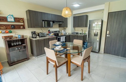 Antiguo Cuscatlan Apartment | Cozy apartment with garden, fast WiFi sofa bed and space for 3 comfortable people