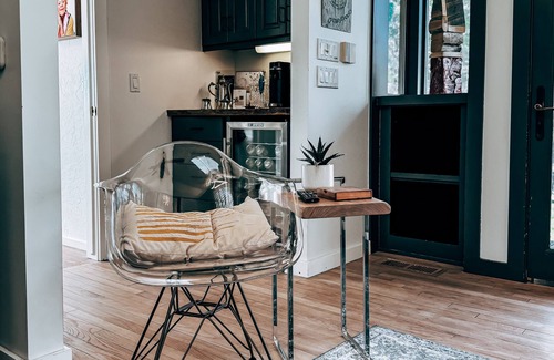 Stillwater Ski Chalet | Cozy, artsy chalet in Stillwater with WiFi and AC and set in a scenic landscape.