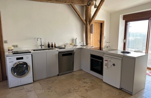 Asnois House | Cozy barn conversion courtyard, Hot Tub, Air Con, Fast WIFI, Home Office Area