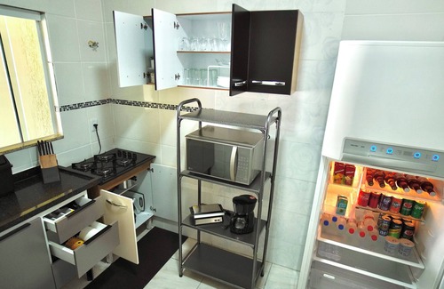 Tres Lagoas House | Cozy House, 2 bedrooms, 1 Air Conditioning, Large Garage, Full Kitchen