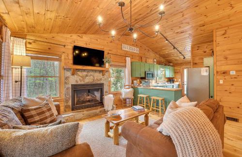 Blue Ridge House | Cozy Cabin in Private Location with Hot Tub and Grill!