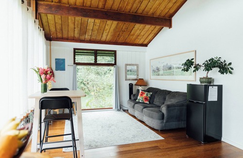 Hana Cottage | Cozy cottage nestled on our 5 acre Organic fruit farm