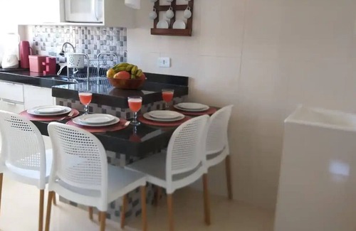 Ponta do Mangue House | Cozy flat with balcony in new building with swimming pool near Peroba Beach