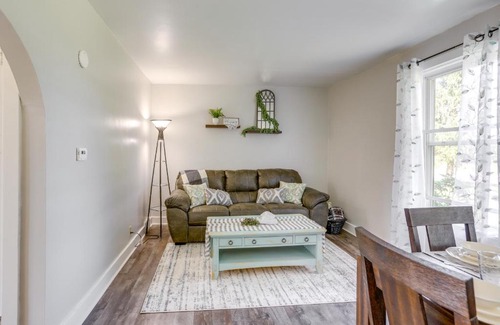 New Haven Huron County House | Cozy Greenwich Vacation Rental with Fire Pit