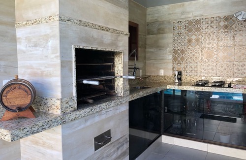 Cascata do Imbui House | Cozy house with fireplace and heated pool in Correas