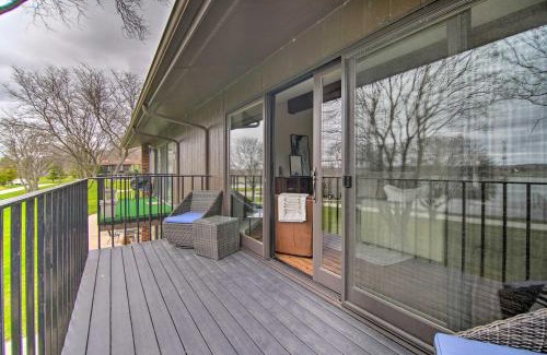 Lake Geneva Apartment | Cozy Lake Geneva Retreat with Year-Round Views!