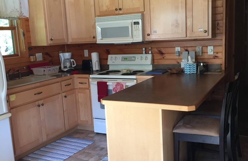 Webster Cottage | Cozy lil' Cottage is nestled in rolling hills and peaceful pines