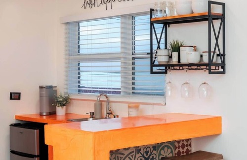El Sauzal Condo | Cozy Modern Suite with Oceanview