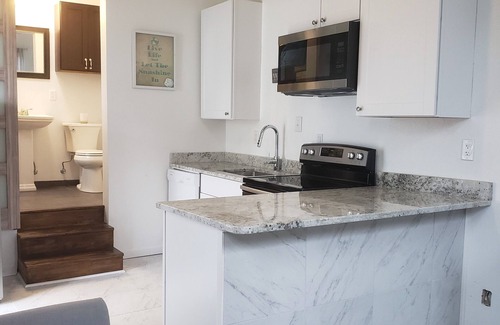Rio Mar Beaches Apartment | Cozy newly remodeled studio just steps from beach
