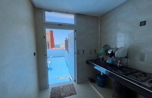 Taghazout House | Cozy One Bedroom Appartment with Spacious TERRACE in Taghazout Center