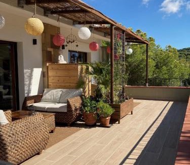 Cabrils Apartment | Cozy place, big roof terrace & spectacular views.