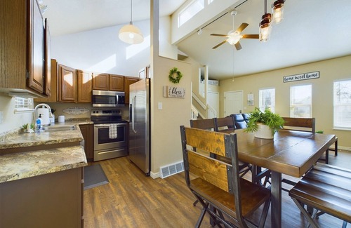 Pueblo House | Cozy, Quiet, Beautiful Townhome. Great sleep! Patio and grill. Pet Friendly !