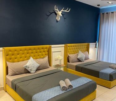Tanjung Aru Apartment | Cozy Room 5min From Airport Wi-fi & Netflix At Aeropod Sovo