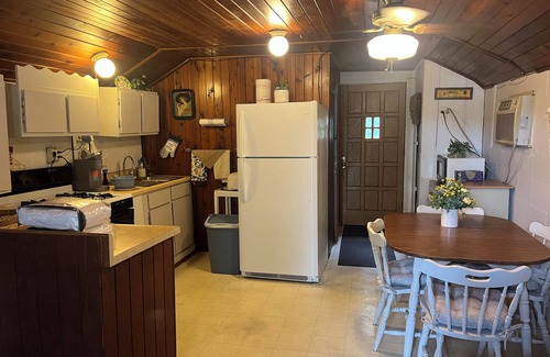 Lake of the Ozarks Cabin | Cozy rustic lakefront cabin with AC and WiFi in charming Camdenton