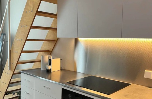 Uzupis Apartment | Cozy studio with free parking and self check-in Vilnius