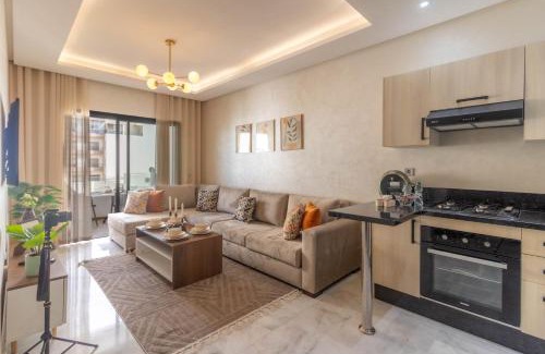 Ain Harrouda Apartment | Cozy studio with great pool views