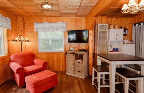 Lake Tomahawk Cabin | Cozy Updated Cabin on Private Lake - Modern Amenities