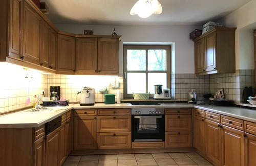 Lenggries House | Cozy vacation home in a quiet location by a stream with a view of the Brauneck.