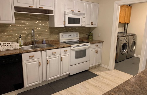 North Port Cottage | Cozy Waterfront Place living. Private boat launch ramp and nice dock