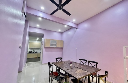 Central Seberang Perai House | Cozy36#10pax#tvbox#nearaeonalmabukitmertajam#10kmbatukawan