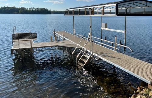 Crandon House | Crandon Cabin Getaway with Boat Dock and Deck!
