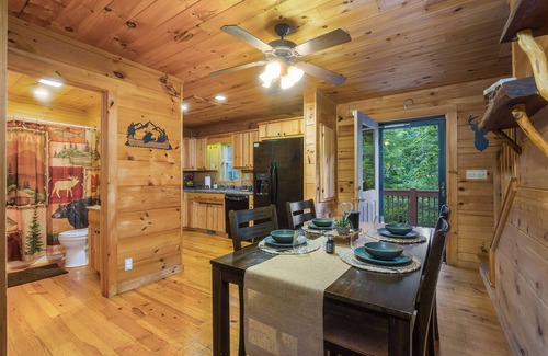 Wardensville Cabin | Creekside Retreat - Hot Tub, Fire Pit & Adventure