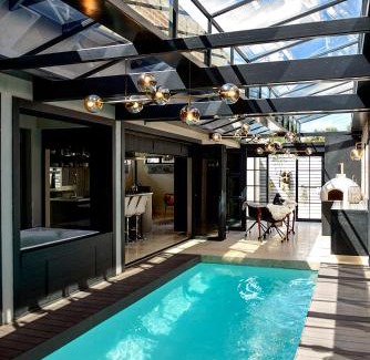 Edgemead Apartment | Crown Comfort - Affordable luxury - Private Heated Pool & Hot Tub Under Roof