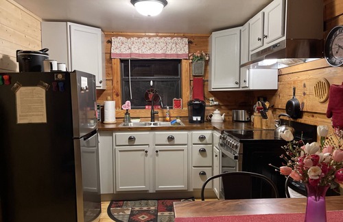 Tellico Plains Cabin | Cupid’s Cove Cabin Romantic Getaway - Hot tub under the stars