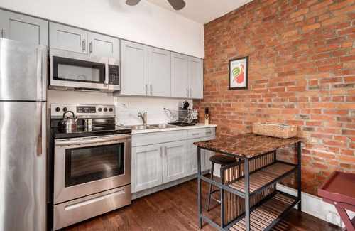 Brewery District Apartment | Cute German Village Lil’Haus/City Park/PetsOK