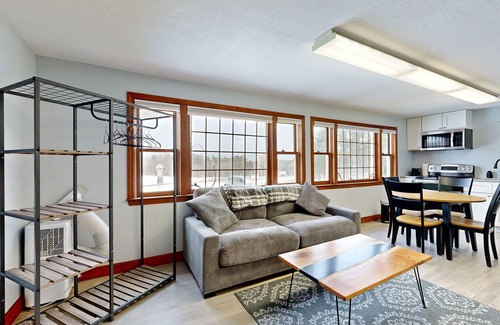 Pittsfield Apartment | Cute studio convenient to town, lakes and mountains with partial AC
