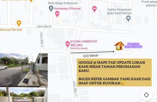 Ayer Molek House | D'Luna Homestay Melaka Fully Aircond