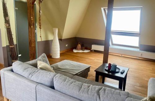 Meinersdorf Apartment | Dachgeschossloft mit Aussicht ins Erzgebirge