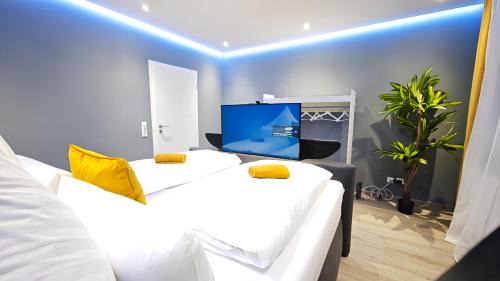 Mulheim Apartment | DANESSI-Familie,Business,nahe Koblenz,6 Personen,Saniert,direkte Anbindung Industriegebiet,TV Kingsize Boxspringbett