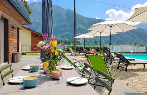 Dascio Apartment | Dascio Armonia Ferienwohnung mit Terrassen am See