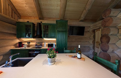 Gross Nemerow Cabin | Log Cabins Naturstammhaus Ostsee 14 - Feriendorf Tollensesee