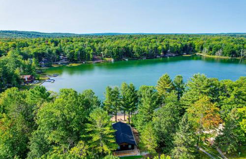 Lake Arrowhead House | Deck and Fire Pit Beachfront Home in Gaylord!