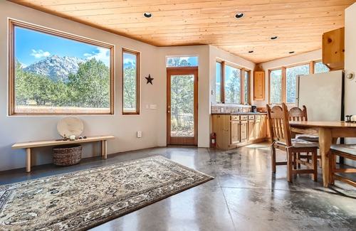 Baca Grande House | Delightful Adobe 2 Bedroom in Crestone with Spectacular Views