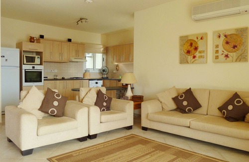 Bogaz Apartment | Delightful Ground Floor Apartment next to Large Pool, Free Internet & Sea-views