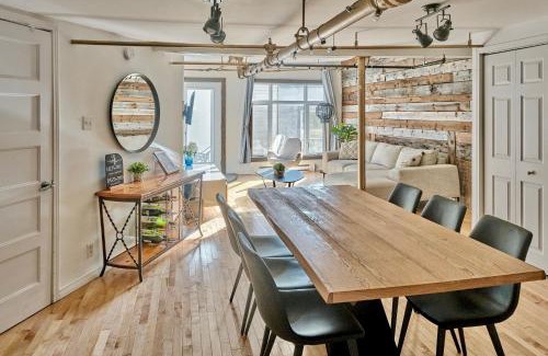 Saint-Roch Apartment | Deluxe Estate/Two in One Downtown Québec City