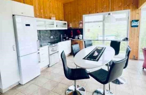 Olafsfjordur Cottage | Deluxe Mountain Cottage, indoor hot tub