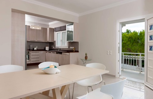 Alonia Apartment | Demargia Villa A - Apartment in quiet area with communal pool suitable for 6