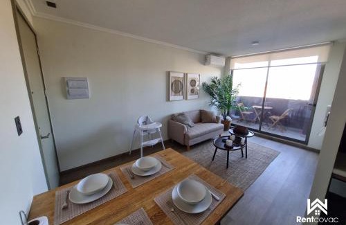 Talca Apartment | Departamento Corporativo II Talca Las Rastras ' Valles del Country - RENTCOVAC - Factura Inmediata