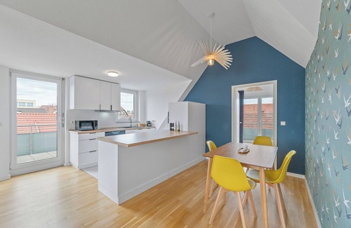 Leinfelden-Echterdingen Apartment | Design-apartment - Küche - Balkon - Parken