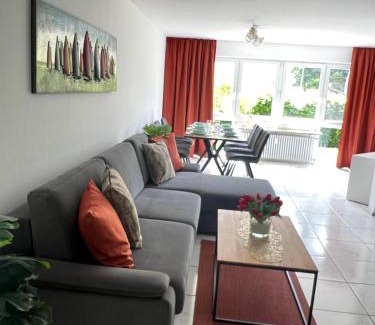 Radolfzell am Bodensee Apartment | Design-Terrasse-7 Personen-Netflix-Garage-Seenah