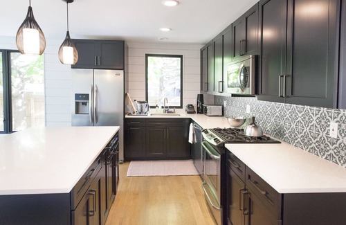 Bellport House | Designer retreat with pool in Bellport Village