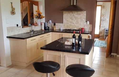 Passirac House | Detached spacious converted barn: heated pool, perfect for families, sleeps 13.