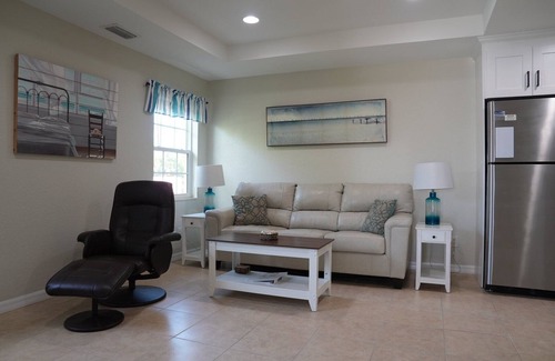 Englewood Condo | Directly on the Key w/Private entry to Englewood Beach and Bayside views! Unit A