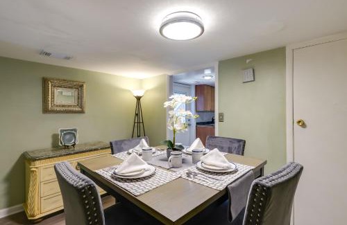 District Heights House | District Heights Apartment with Patio and Seating